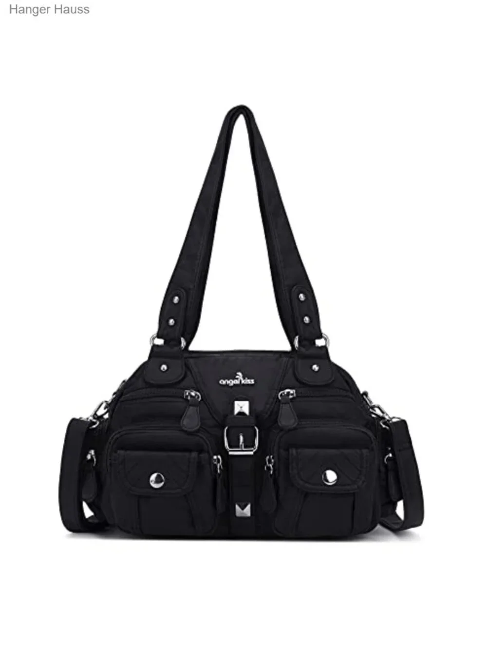 Hobo Crossbody Purse for Women with Removable Strap, Soft PU Leather Handbag